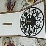 Araba Markaları Tasarımlı İsim Yazılabilir Oto Galeri Duvar Saati - Görsel 7