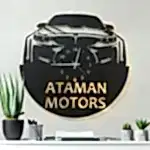 BMW İsimli Işıklı Dekoratif Duvar Saati