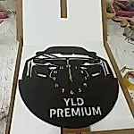 BMW İsimli Işıklı Dekoratif Duvar Saati