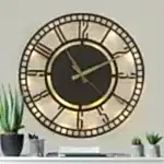 Ev için modern model dekoratif duvar saati tasarımı