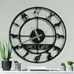 Veteriner hekimlerine özel LED ışıklı dekoratif duvar saati