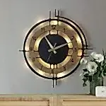 Sonoma Çember Tasarımlı LED Işıklı Modern Şık Ev Duvar Saati - Görsel 2