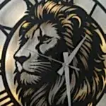 Aslan Tasarımlı LED Işıklı Modern Şık Ev Duvar Saati - Görsel 5