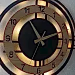 Sonoma Çember Tasarımlı LED Işıklı Modern Şık Ev Duvar Saati - Görsel 6