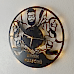 Erkek Kuaförü İçin İsim Yazılan Işıklı Kuaför Duvar Saati - Görsel 3