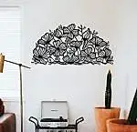 Lotus Mandala Tasarımlı Dekoratif Ev Duvar Tablosu - Görsel 2