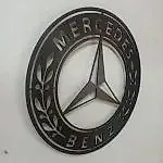 Mercedes Benz Tasarımlı Modern Şık Oto Galeri Duvar Tablosu - Görsel 2