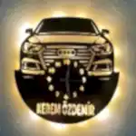 Audi İsim Yazılabilir Özel Tasarım Dekoratif Oto Galeri Duvar Saati - Görsel 2